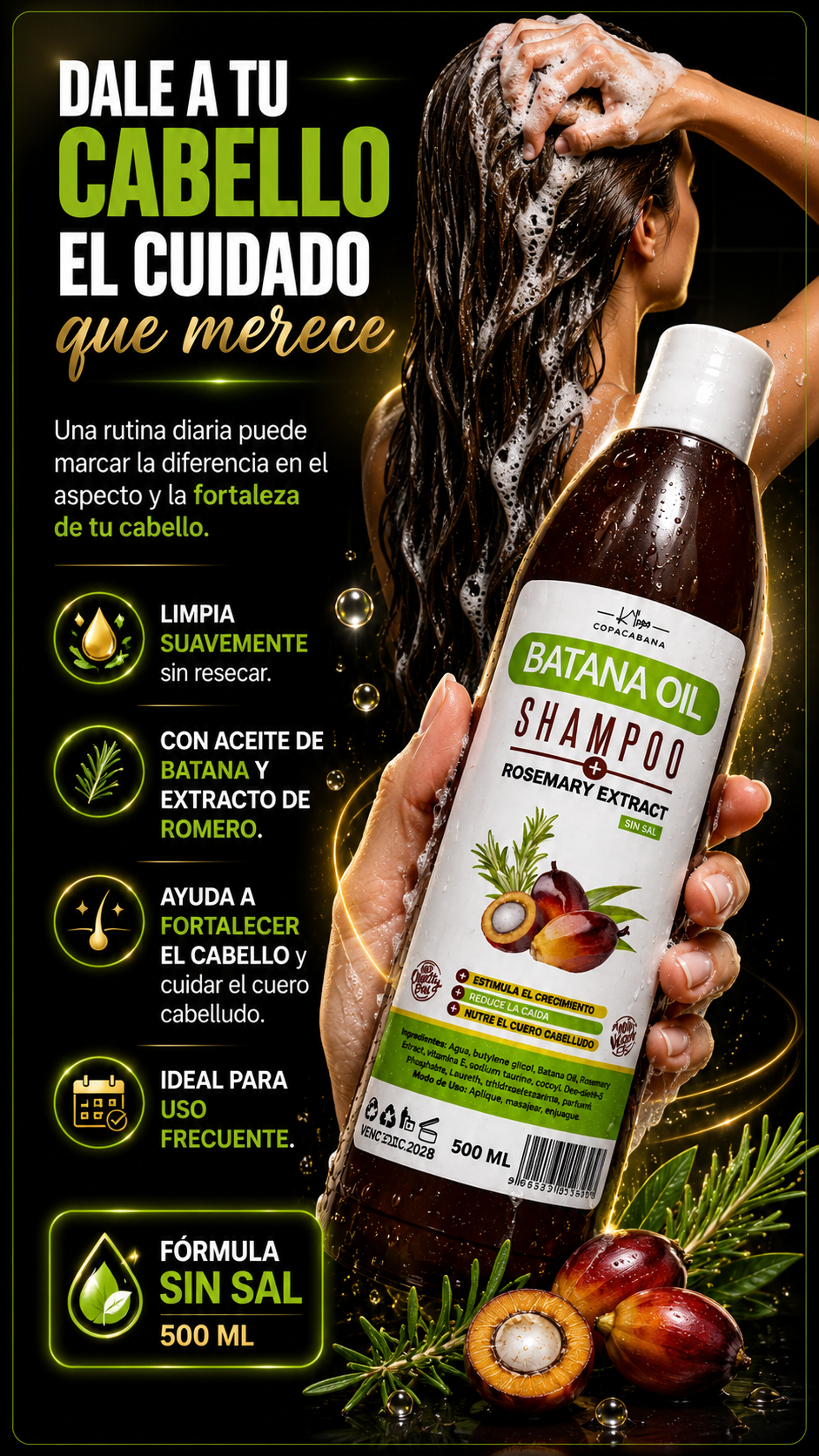Batana Oil Intense Hair Growth